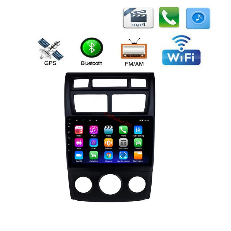 car dvd multimedia Player for KIA Sportage 2007-2017 Manual air conditioner with USB support TPMS SWC 9 inch HD android