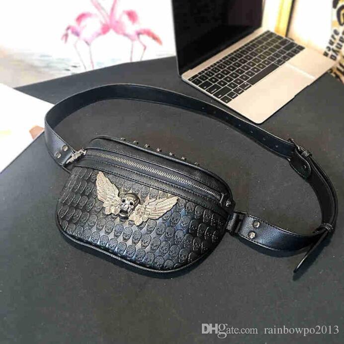 Factory wholesale brand men handbag rivet punk shoulder bag street cool ghost head decoration men chest bag outdoor leather leisure pockets
Factory wholesale brand men handbag rivet punk shoulder bag street cool ghost head decoration men chest bag outdoor leather leisure pockets
