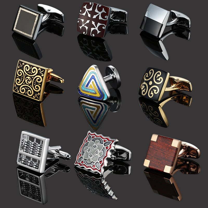 Redwood carbon fiber vintage pattern cufflinks sleeve button Fashion French men's shirt metal brass Enamel cuff links jewelry
Redwood carbon fiber vintage pattern cufflinks sleeve button Fashion French men's shirt metal brass Enamel cuff links jewelry
