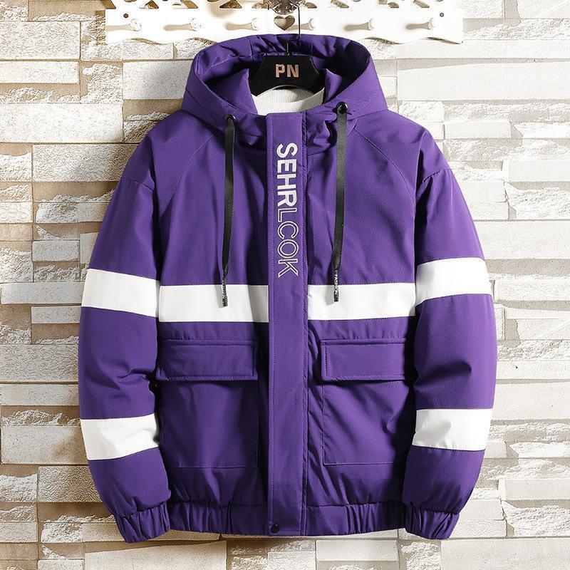 Men's Down & Parkas Thicken Jacket Patchwork Warm Hooded Parka Men Casual Windproof Winter Coat Male Windbreaker Outerwear 3XL 4X, Black
Men's Down & Parkas Thicken Jacket Patchwork Warm Hooded Parka Men Casual Windproof Winter Coat Male Windbreaker Outerwear 3XL 4X, Black