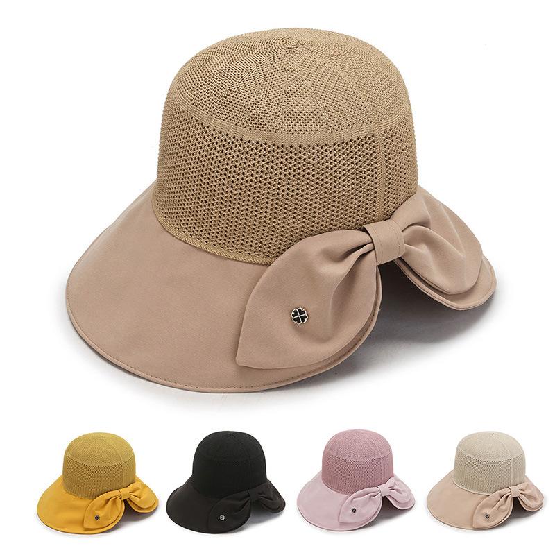 Stingy Brim Hats Trendy Hat Women's Big Eaves Sunscreen Bowknot Sun Holiday Travel Folding Basin Wholesale, Blue;gray
Stingy Brim Hats Trendy Hat Women's Big Eaves Sunscreen Bowknot Sun Holiday Travel Folding Basin Wholesale, Blue;gray