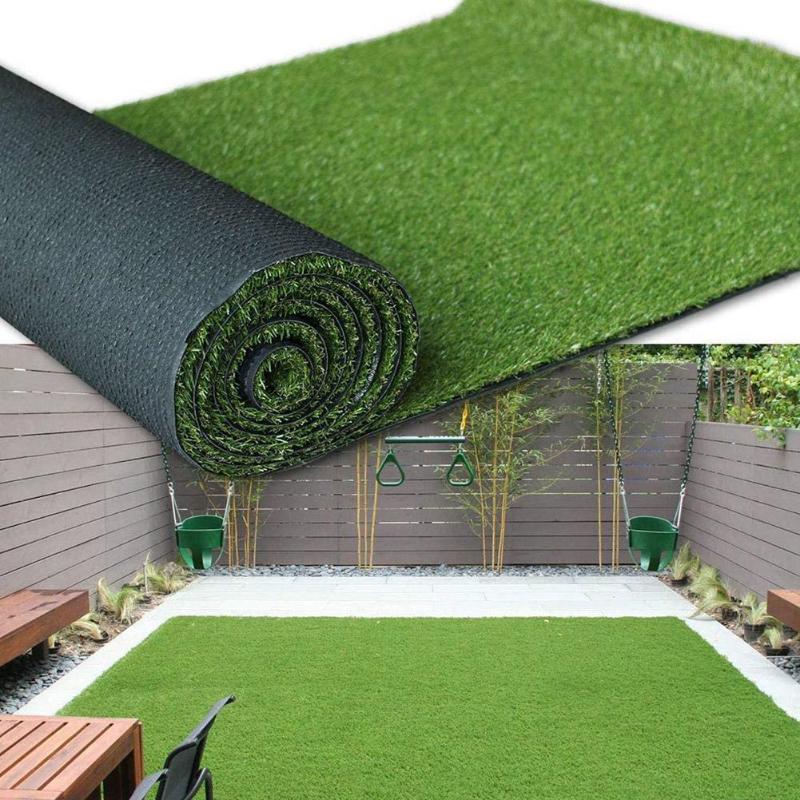 Decorative Flowers & Wreaths Artificial Grass Outdoor Garden Landscape Pad DIY Craft Courtyard Floor Decor Lawn Carpet Fake Turf Mat