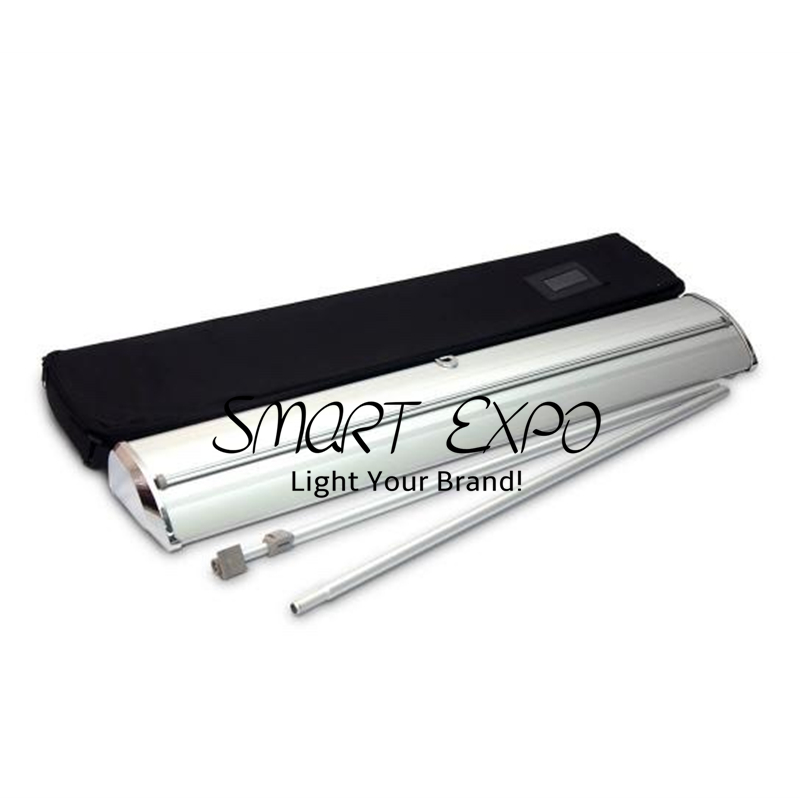 85*200cm Rollup Banner Retractable Pop Up Advertising Display Stand with Printed Graphic Portable Carry Bag