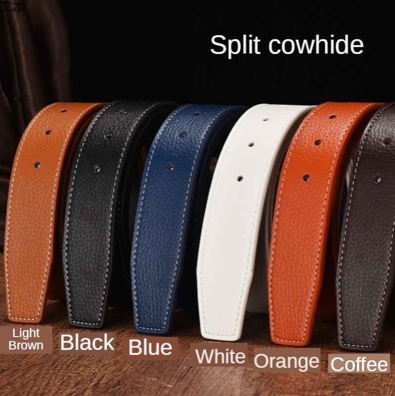 Belts Men's Belt Without Buckle Genuine Leather Head Smooth Light Body Male Female H 3.7 Headless, White
Belts Men's Belt Without Buckle Genuine Leather Head Smooth Light Body Male Female H 3.7 Headless, White