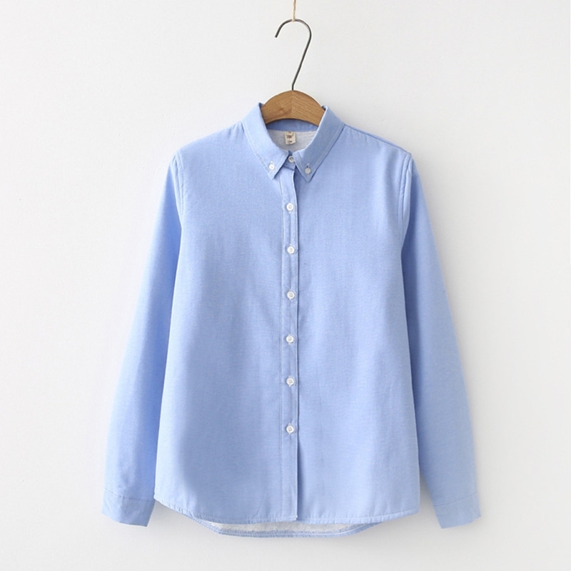 Women's Shirt Autumn Winter Candy Color Berber Fleece Thickening Cotton Blouses Female Lapel Warm Bottoming Shirt OL Blusas Tops 210225