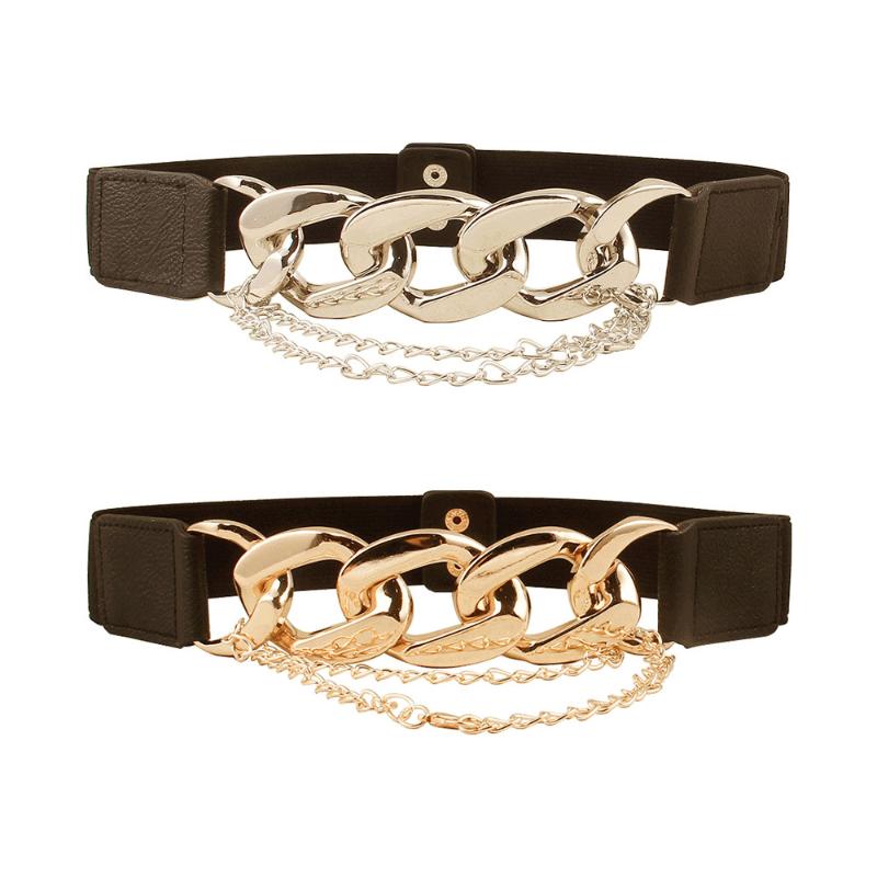 Belts Fashion Elastic Waistband For Women All-match Women's Belt Female Thin Woman Dress Corset Cummerbund, Gold
Belts Fashion Elastic Waistband For Women All-match Women's Belt Female Thin Woman Dress Corset Cummerbund, Gold
