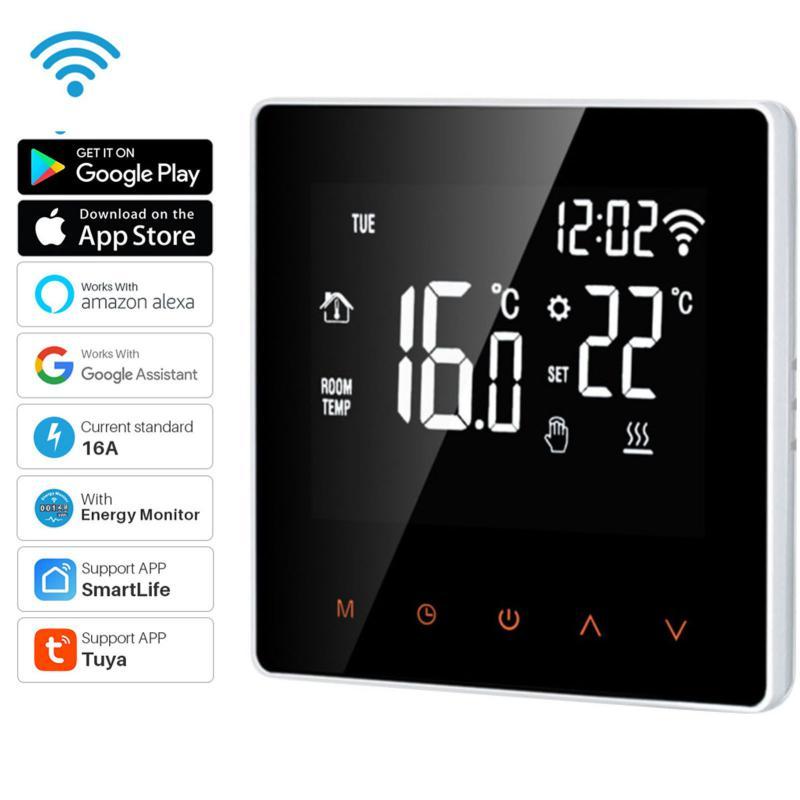 Smart Home Control AUBESS Tuya WiFi Thermostat Electric Floor Heating Water/Gas Boiler Temperature Remote Controller For Google Home, Alexa
Smart Home Control AUBESS Tuya WiFi Thermostat Electric Floor Heating Water/Gas Boiler Temperature Remote Controller For Google Home, Alexa