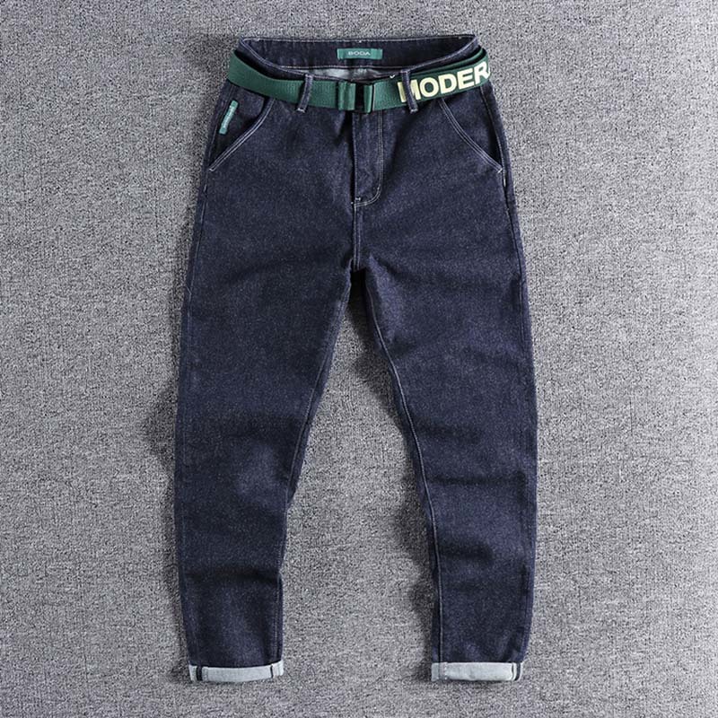 2021 autumn new texture primary color jeans men's slim casual small leg pants handsome boy wear 0380 for promotion elzd, White;black
2021 autumn new texture primary color jeans men's slim casual small leg pants handsome boy wear 0380 for promotion elzd, White;black