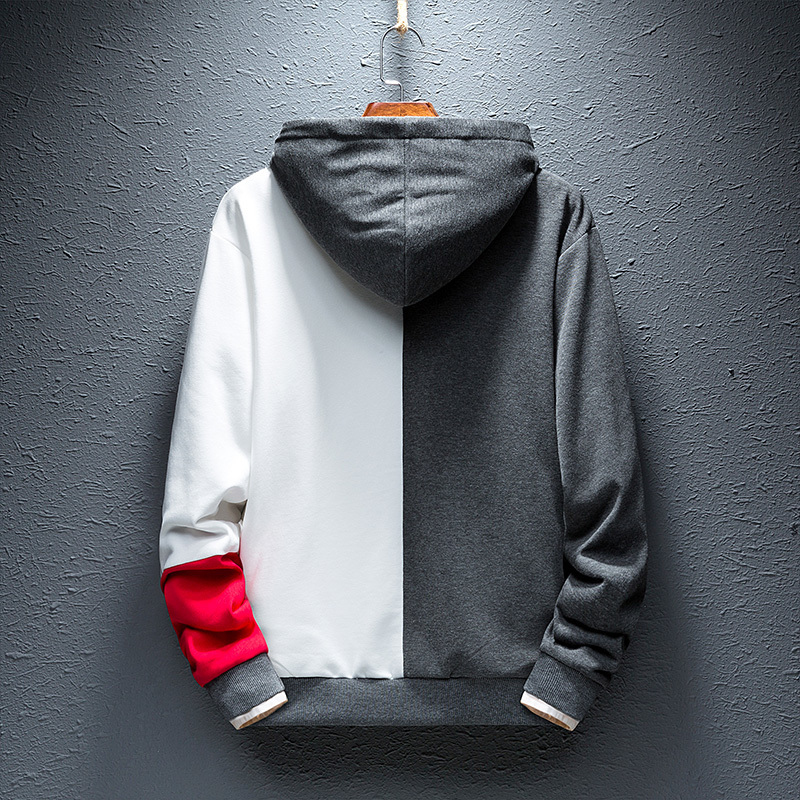 SingleRoad Mens Fashion Hoodies Men Winter Hip Hop Japanese Streetwear Harajuku Colorblock Patchwork Sweatshirt Hoodie Men 201104