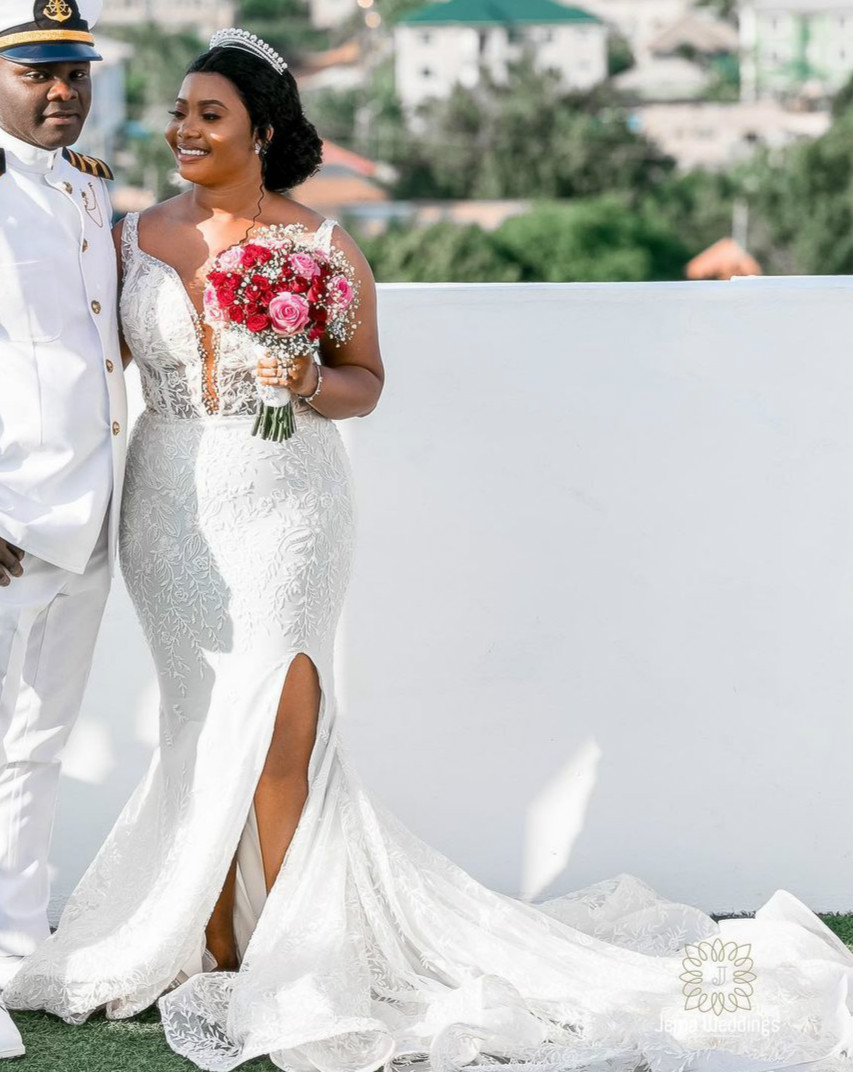 2021 Plus Size Arabic Aso Ebi Lace Beaded Sexy Wedding Dresses Mermaid Vintage Bridal Dresses Spahetti Cheap Wedding Gowns ZJ326
