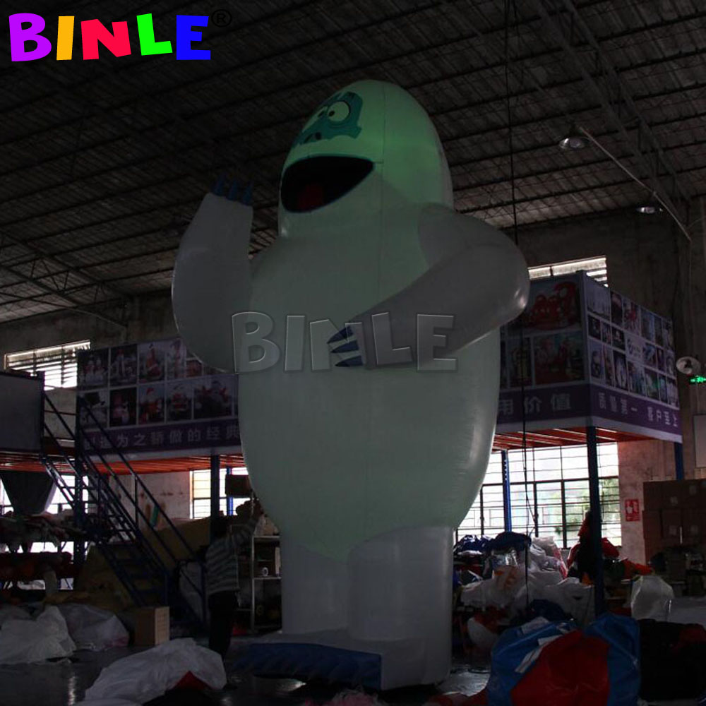 Airblown Led Lighting 20ft Giant Christmas Inflatable Snowman/The Bumble Abominable Snowman Decoration For Yard Or Home
