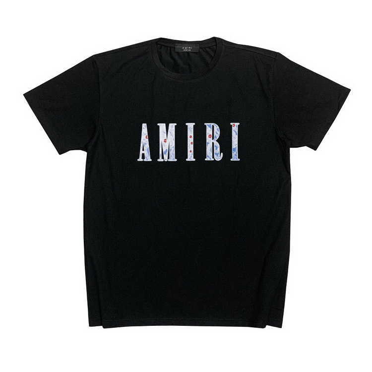 Street fashion new US amri short sleeve colorful letter print casual hip hop high street half sleeve T-shirt, White
Street fashion new US amri short sleeve colorful letter print casual hip hop high street half sleeve T-shirt, White