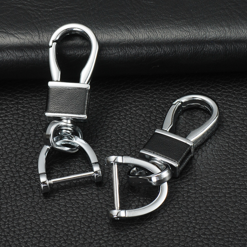Creative Car Key Chain Luggage Bags Keychain Anti-Lost Pendant Keys Ring For Auto Motorcycles Metal Button