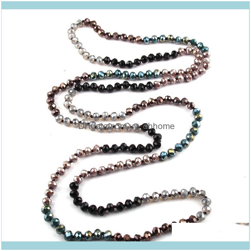 Chains Necklaces & Pendants Jewelrychains Fashion Bohemian Jewelry 150Cm Crystal Glass Long Knotted Dark Multi Color Necklace Drop Delivery
Chains Necklaces & Pendants Jewelrychains Fashion Bohemian Jewelry 150Cm Crystal Glass Long Knotted Dark Multi Color Necklace Drop Delivery