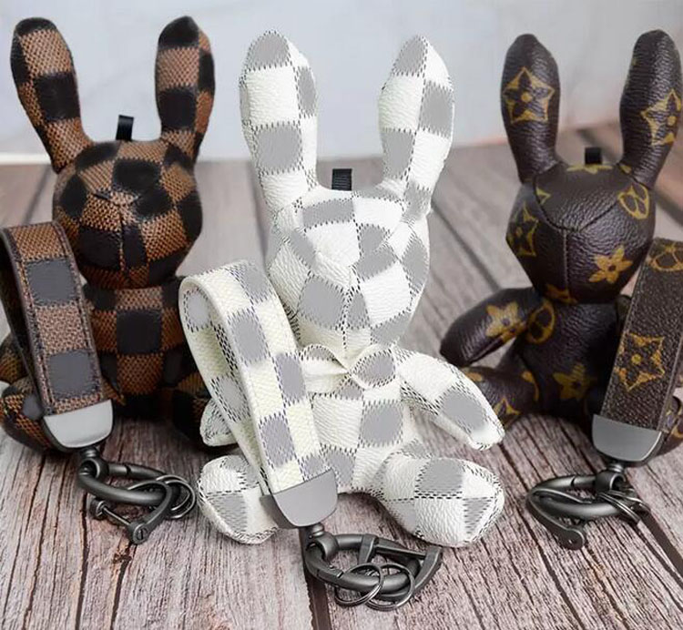 Wholesale Cute Rabbit Animal Design Cartoon Car Keychain Bag Pendant Charm Jewelry Flower Key Ring Holder Women Men PU Leather Animal Fashio, Silver
Wholesale Cute Rabbit Animal Design Cartoon Car Keychain Bag Pendant Charm Jewelry Flower Key Ring Holder Women Men PU Leather Animal Fashio, Silver