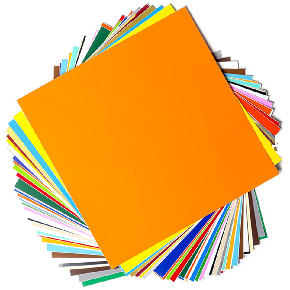 Pre-cut Sticker Glossy Permanent Adhesive Vinyl Sheet 12"x12" Premium Craft Outdoor Vinyl Assorted Colors for Car Decor Design Cup Handmade Glass GA01-20, 30.5cm*30.5cm(12"x12")
Pre-cut Sticker Glossy Permanent Adhesive Vinyl Sheet 12"x12" Premium Craft Outdoor Vinyl Assorted Colors for Car Decor Design Cup Handmade Glass GA01-20, 30.5cm*30.5cm(12"x12")