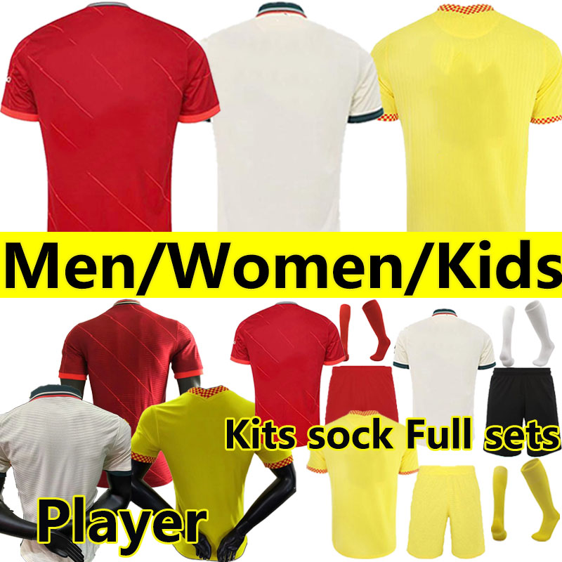 2021 2022 soccer jerseys fans player version 21/22 club football shirt ladys jersey child Camisa de futebol Men Women kids blank camiseta uniforms Kits sock Full sets, 21-22 away
2021 2022 soccer jerseys fans player version 21/22 club football shirt ladys jersey child Camisa de futebol Men Women kids blank camiseta uniforms Kits sock Full sets, 21-22 away