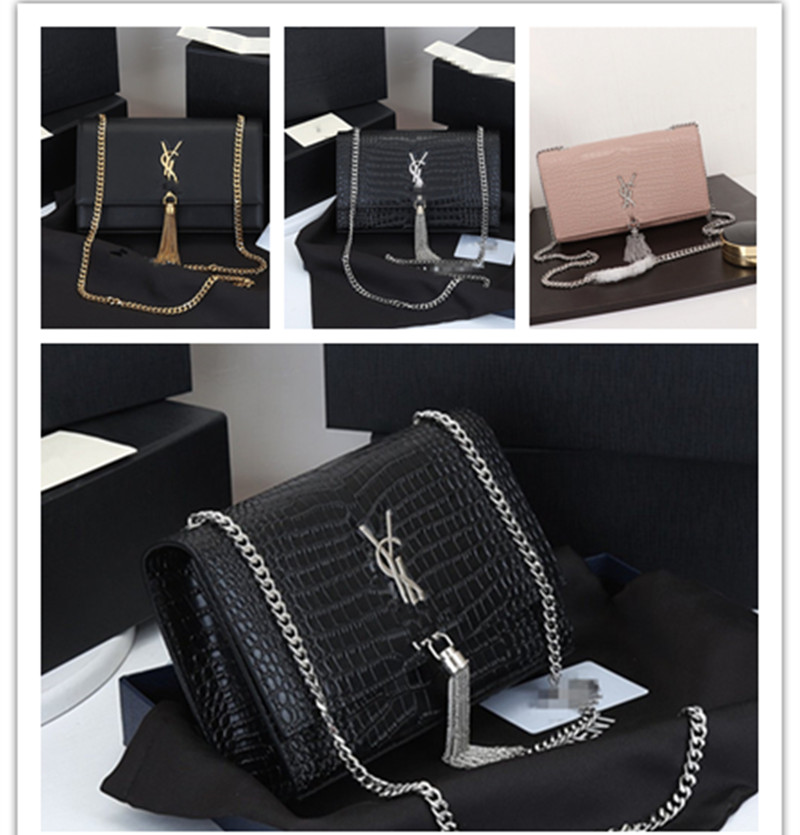 Luxury Bag KATE SMALL WITH TASSEL IN EMBOSSED CROCODILE SHINY LEATHER Designer Handbags CHAIN SHOULDER STRAP Crossbody Bags Hasp Up Fashion Women's Storage, Don't pay it
Luxury Bag KATE SMALL WITH TASSEL IN EMBOSSED CROCODILE SHINY LEATHER Designer Handbags CHAIN SHOULDER STRAP Crossbody Bags Hasp Up Fashion Women's Storage, Don't pay it