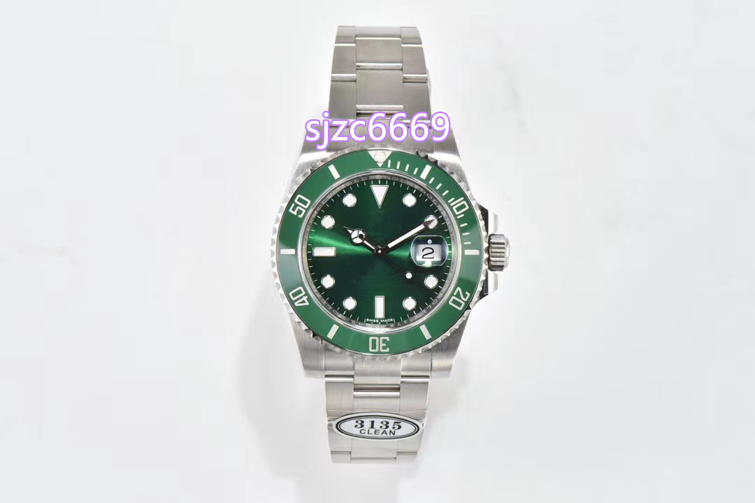 CLEAN 116610/114060/116613 men's wrist watch a diameter of 40 mm V4 version with movement sapphire glass mirror, 3130-3135 904 l strap, As shown
CLEAN 116610/114060/116613 men's wrist watch a diameter of 40 mm V4 version with movement sapphire glass mirror, 3130-3135 904 l strap, As shown