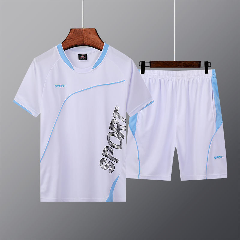 Summer new sports and leisure short-sleeved shorts suit men's loose large size running fitness training quick-drying breathable, Black;yellow
Summer new sports and leisure short-sleeved shorts suit men's loose large size running fitness training quick-drying breathable, Black;yellow
