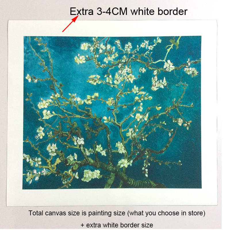 Abstract Art Watercolor Blue Painting Big Size Wall Pictures for Living Room Modern Decorative Painting Unframed