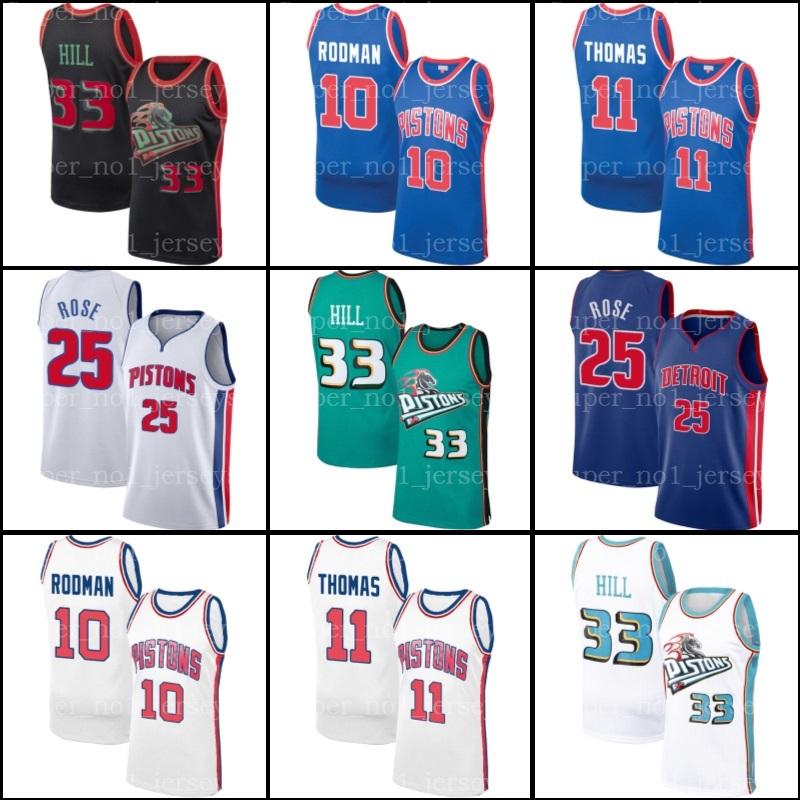 Detroit Piston Jersey Derrick 25 Basketball Rose Jersey Grant 33 Hill Throwback Isiah 11 Thomas Dennis 10 Rodman Jersey cv12as, Black;red
Detroit Piston Jersey Derrick 25 Basketball Rose Jersey Grant 33 Hill Throwback Isiah 11 Thomas Dennis 10 Rodman Jersey cv12as, Black;red