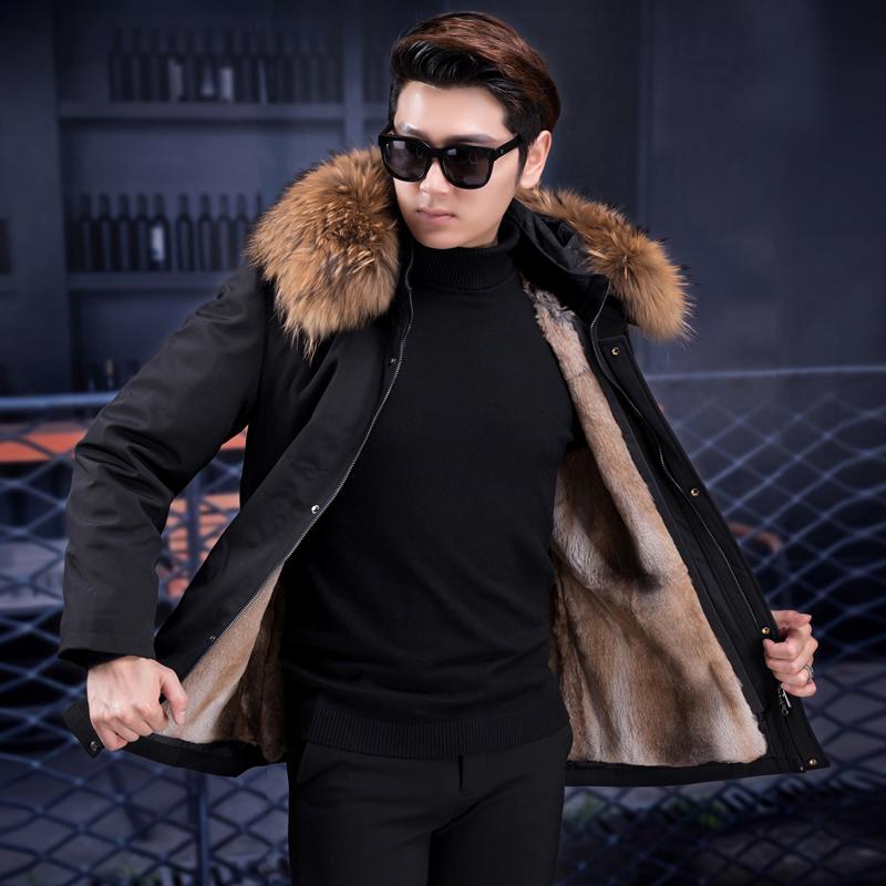 Men's Trench Coats JKP Fashion Real Fur Liner Parka For Men Natural Raccoon Collar Winter Warm Coat Business Casual, As photo
Men's Trench Coats JKP Fashion Real Fur Liner Parka For Men Natural Raccoon Collar Winter Warm Coat Business Casual, As photo