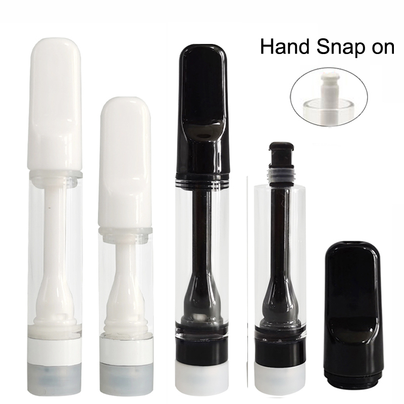 Full Ceramic Vape Cartridge Hand Snap on 0.8ml 1ml Disposable Vape Pen Glass Tanks 510 Thread Thick Oil Carts Lead FREE Atomizer
Full Ceramic Vape Cartridge Hand Snap on 0.8ml 1ml Disposable Vape Pen Glass Tanks 510 Thread Thick Oil Carts Lead FREE Atomizer