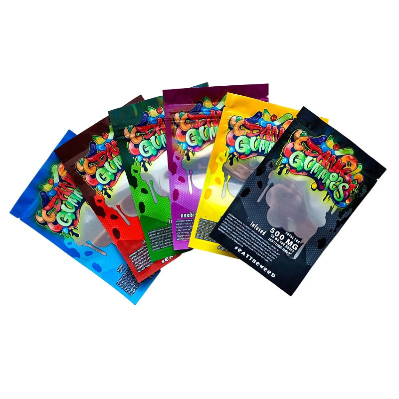 pouch dank gummies mylar bag edibles retail bas 500mg packaging worms bears cubes gummy for dry herb tobacco flower packing bags 4*6.1 Inch
pouch dank gummies mylar bag edibles retail bas 500mg packaging worms bears cubes gummy for dry herb tobacco flower packing bags 4*6.1 Inch