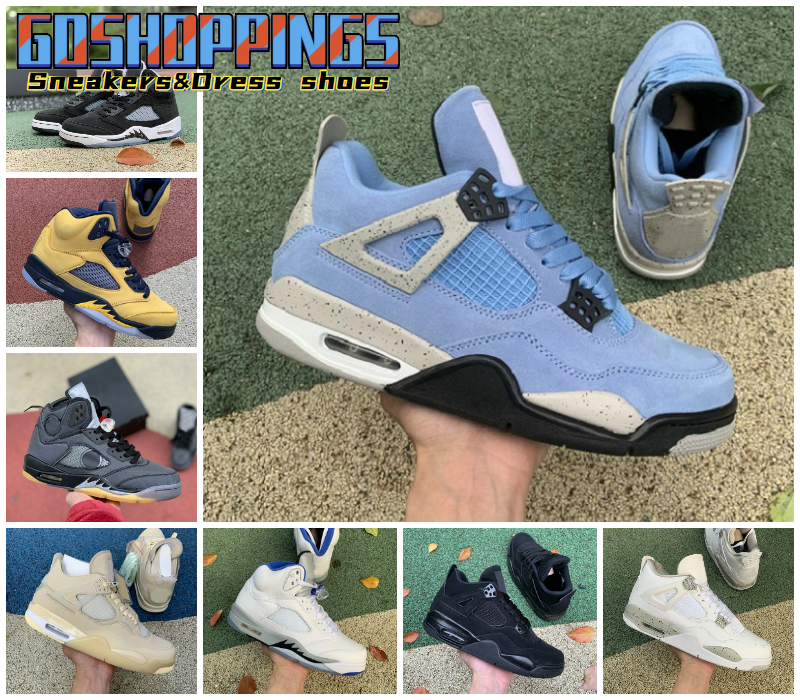 Top Quality Basketball Shoes University Blue 4 4s White Oreo Sail Jumpman Bred Taupe Haze NEON Mens Womens 5 5s Fire Red Silver Tongue, N021
Top Quality Basketball Shoes University Blue 4 4s White Oreo Sail Jumpman Bred Taupe Haze NEON Mens Womens 5 5s Fire Red Silver Tongue, N021