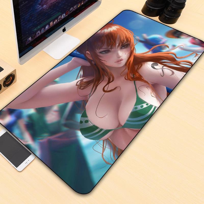 Mouse Pads & Wrist Rests GuJiaDuo Large Pad League Of Legends Sexy Girl Laptop PC Gamer Keyboard Carpet Gaming Accessories Desk Anime Mat