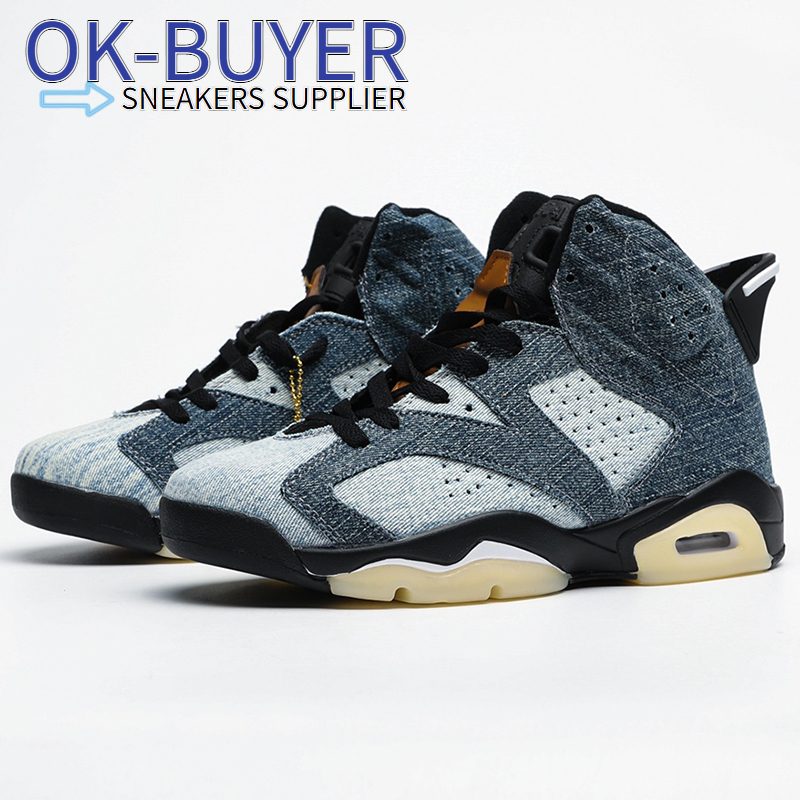 Top Quality Jumpman 6 Washed Denim Basketball Shoes 6s Designer Fashion Sport Running shoe With Box, #1
Top Quality Jumpman 6 Washed Denim Basketball Shoes 6s Designer Fashion Sport Running shoe With Box, #1