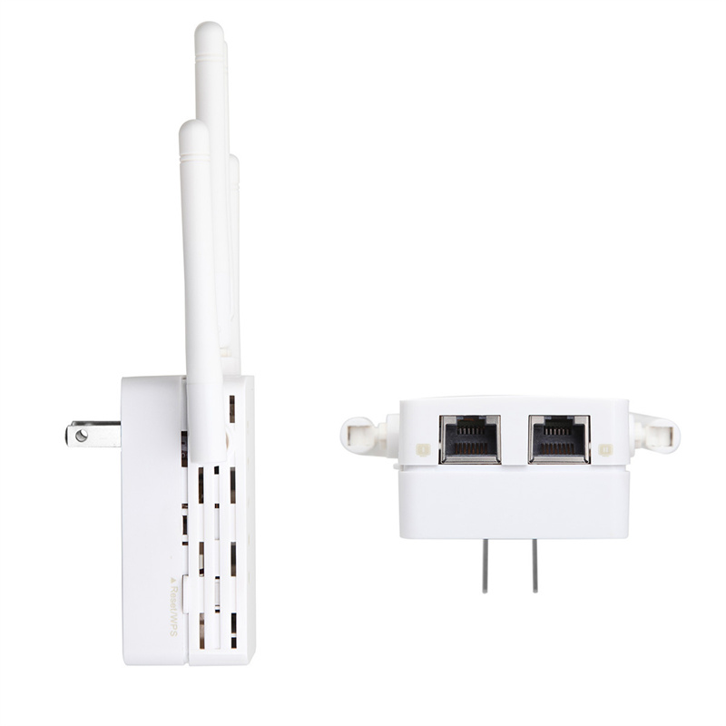 Dual Band 1200M WiFi Router 4 Antenna Wireless Signal Amplification Extension Wi-Fi Repeater For Home Office