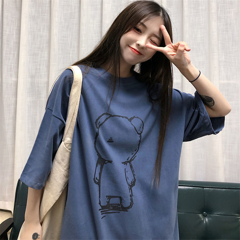 2021 New Harajuku Loose Women's T-shirt Will See Topos Kpop Oversize Impression of the School's Cartoon School Clothes Young-style Clothing, Got it
2021 New Harajuku Loose Women's T-shirt Will See Topos Kpop Oversize Impression of the School's Cartoon School Clothes Young-style Clothing, Got it