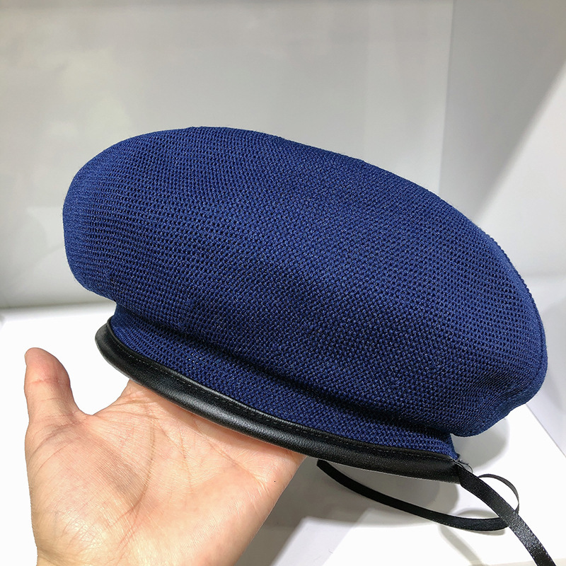 2021 New Autumn Beret for Women Pure Color Knitted Acrylic Linen Fashion Men's and Women's Summer Casual Art Painter Hat 059m, Blue
2021 New Autumn Beret for Women Pure Color Knitted Acrylic Linen Fashion Men's and Women's Summer Casual Art Painter Hat 059m, Blue