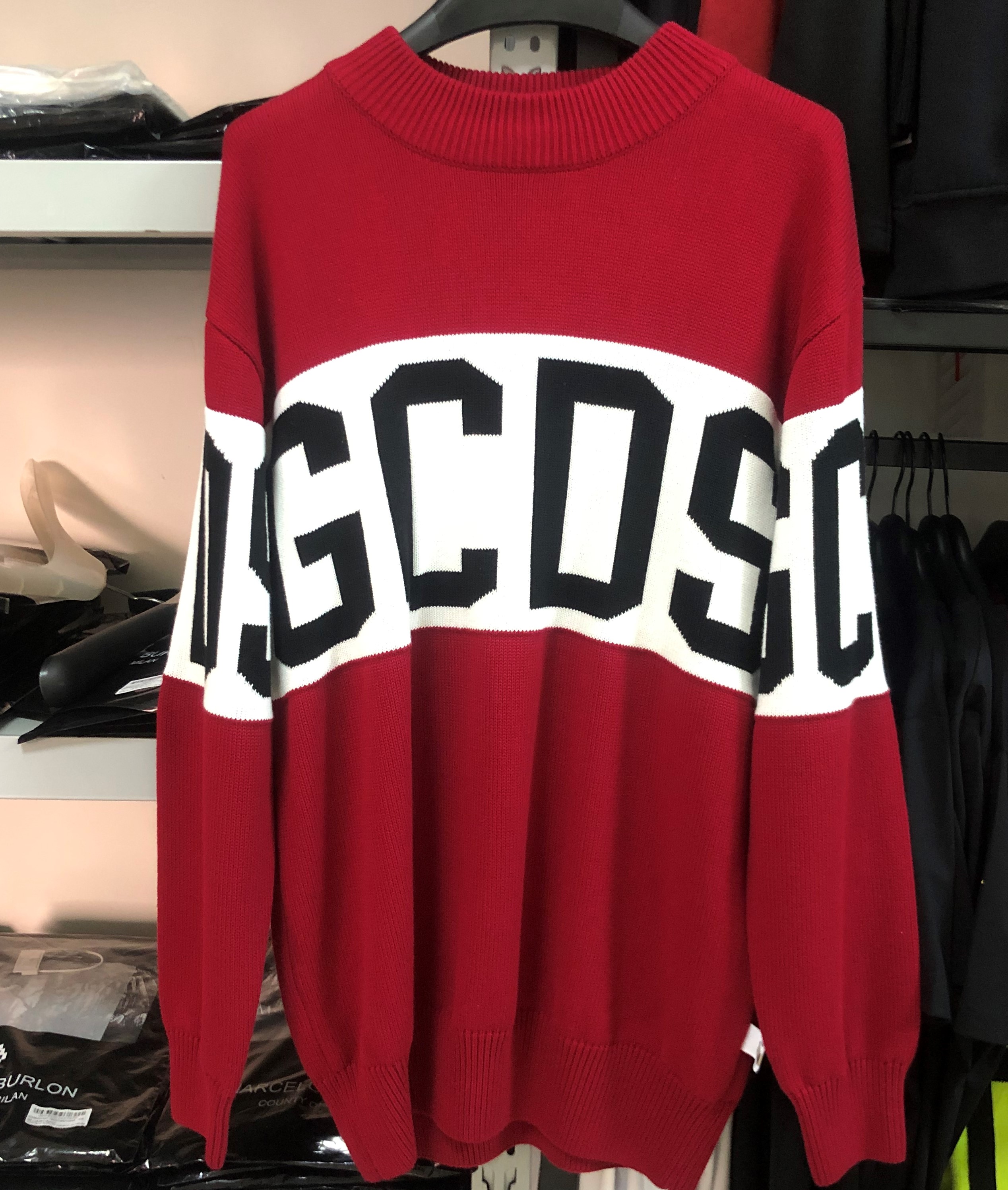 Men' and Women' Sweaters GCD Letters Winter Knit Printing Long-sleeved Round Neck Pullover, Orange
Men' and Women' Sweaters GCD Letters Winter Knit Printing Long-sleeved Round Neck Pullover, Orange