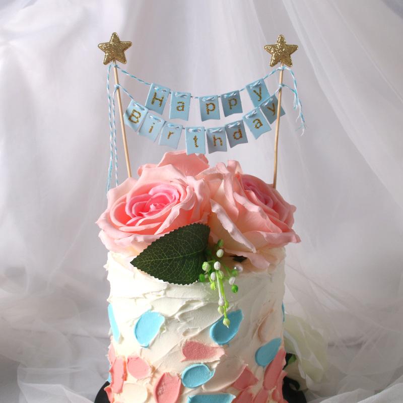 Other Event & Party Supplies Happy Birthday Cake Topper Creative Five-pointed Star Banner Pull Flag Baby Shower Cupcake Baking
Other Event & Party Supplies Happy Birthday Cake Topper Creative Five-pointed Star Banner Pull Flag Baby Shower Cupcake Baking