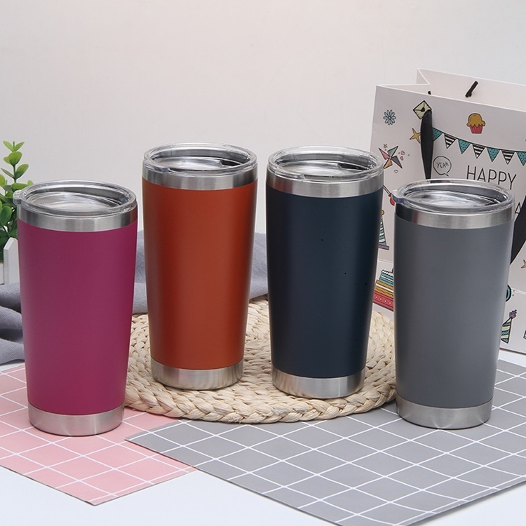 Home mugs 20oz Colorful Coffee Cups Stainless Steel Car cup Large Capacity Double Layer Sports Mugs Travel Mug With lid T2I51693, Multi-color
Home mugs 20oz Colorful Coffee Cups Stainless Steel Car cup Large Capacity Double Layer Sports Mugs Travel Mug With lid T2I51693, Multi-color