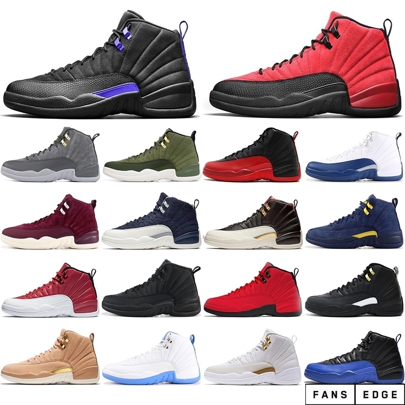 New Arrival jumpman 12 Reverse Taxi Sport Sneakers 12s Winterized Basketball Shoes for men FIBA Vachetta Tan Dark Concord Mens Trainers shoe, #1 winterized 
New Arrival jumpman 12 Reverse Taxi Sport Sneakers 12s Winterized Basketball Shoes for men FIBA Vachetta Tan Dark Concord Mens Trainers shoe, #1 winterized