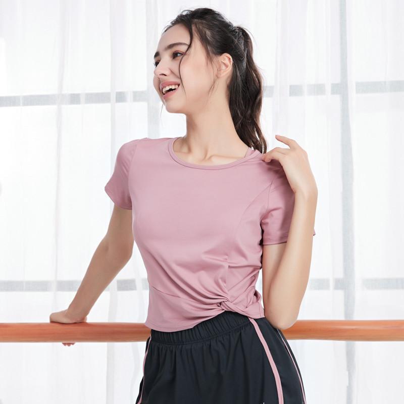 Summer Workout Sports Short Sleeve Women Gym Yoga Shirts Cropped Tops Quick Dry Sportswear Fitness Training Running T-shirts Outfit, Blue krf20594
Summer Workout Sports Short Sleeve Women Gym Yoga Shirts Cropped Tops Quick Dry Sportswear Fitness Training Running T-shirts Outfit, Blue krf20594