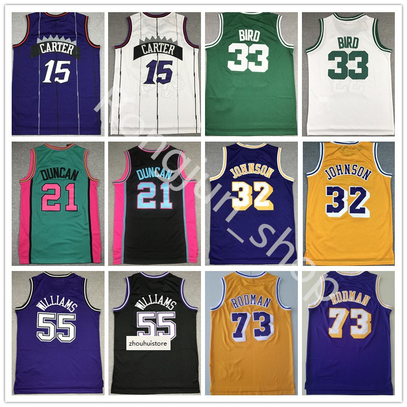 Mitchell and Ness Retro Stitched Basketball Tim 21 Duncan 32 Johnson Larry 33 Bird Vince 15 Carter Dennis 73 Rodman Jason 55 Williams Jersey, Black;red
Mitchell and Ness Retro Stitched Basketball Tim 21 Duncan 32 Johnson Larry 33 Bird Vince 15 Carter Dennis 73 Rodman Jason 55 Williams Jersey, Black;red