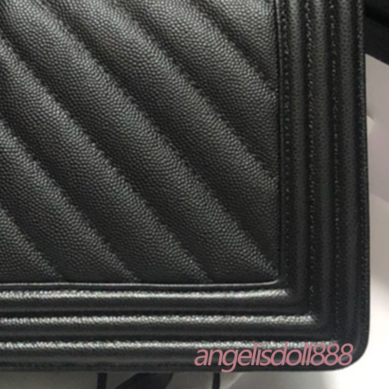 Top quality womens purse calfskin caviar boy chevron classic quilted flap chain bag real leather handbags crossbody ladies shoulder bags sac, Box
Top quality womens purse calfskin caviar boy chevron classic quilted flap chain bag real leather handbags crossbody ladies shoulder bags sac, Box
