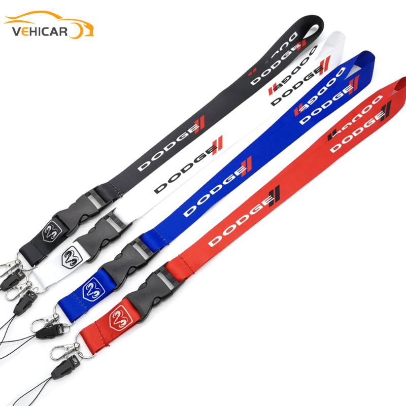 Keychains VEHICAR Car Logo Lanyard Neck Straps For DODGE Keys Mobile Phone USB Flash Drives ID Badges Card Auto Hang Rope
Keychains VEHICAR Car Logo Lanyard Neck Straps For DODGE Keys Mobile Phone USB Flash Drives ID Badges Card Auto Hang Rope