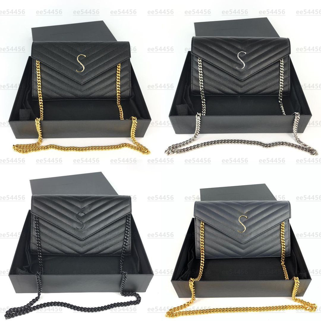 Top quality original Genuine Leather Shoulder Bag Chain Women's envelope free WOC tote Luxury Designer HOBO Crossbody Bags handbags Wallet Handbag Purses men, Box
Top quality original Genuine Leather Shoulder Bag Chain Women's envelope free WOC tote Luxury Designer HOBO Crossbody Bags handbags Wallet Handbag Purses men, Box