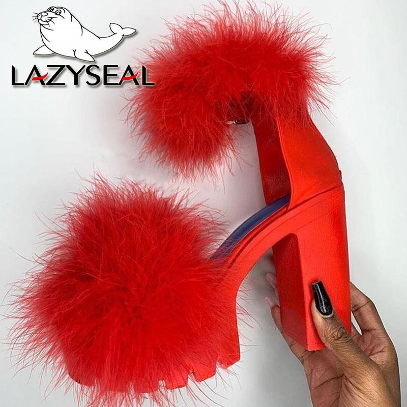 Sandals LazySeal Platform Women Heels Shoes Super High Leisure Footwear Woman Buckle Strap Gladiator Female Dress Slides, Blue
Sandals LazySeal Platform Women Heels Shoes Super High Leisure Footwear Woman Buckle Strap Gladiator Female Dress Slides, Blue