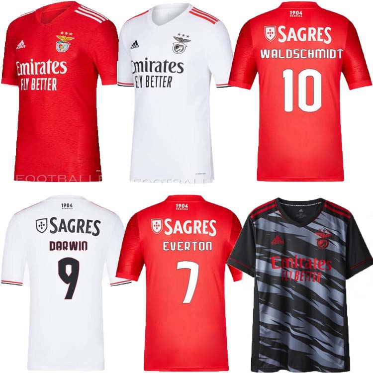 21 22 Benfica Soccer jersey Home Away 2021 2022 Thailand OTAMENDI GABRIEL SEFEROVIC WALDSCHMIDT PIZZI WEIGL RAFA Football Shirts Red White Third black, Black;red
21 22 Benfica Soccer jersey Home Away 2021 2022 Thailand OTAMENDI GABRIEL SEFEROVIC WALDSCHMIDT PIZZI WEIGL RAFA Football Shirts Red White Third black, Black;red