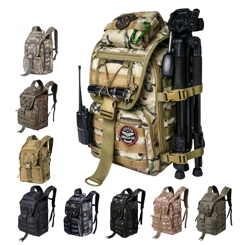 Mens backpack Army Backpack Tactical Military Bag Camping Hiking Bag For Fishing Tactical Pouch Hunting Functional Backpack, Black
Mens backpack Army Backpack Tactical Military Bag Camping Hiking Bag For Fishing Tactical Pouch Hunting Functional Backpack, Black