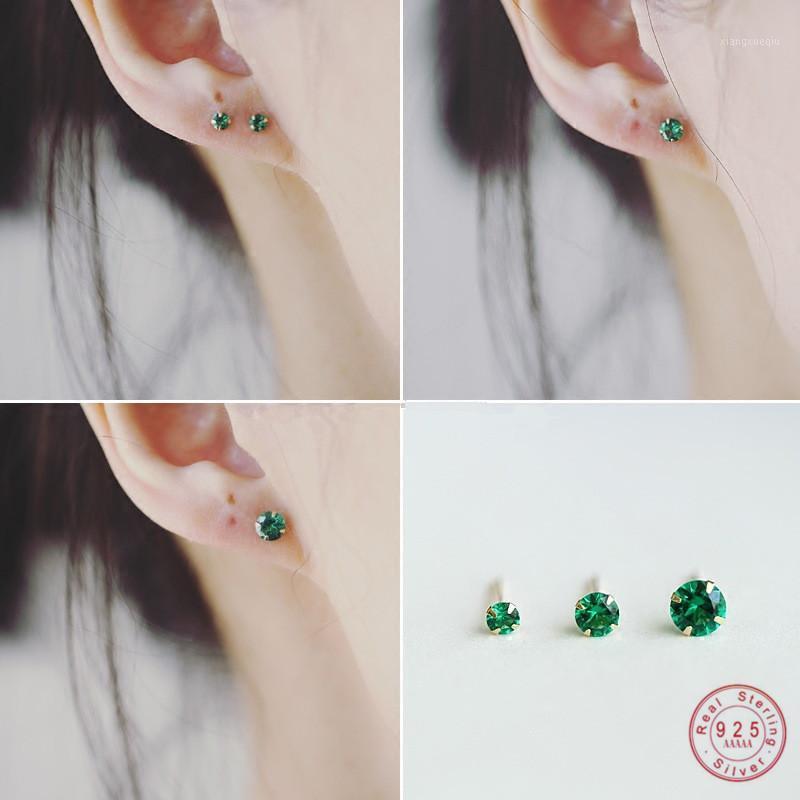 Stud 925 Sterling Silver Simple Emerald Crystal Earrings Women Light Luxury 14k Gold Plating Wedding Jewelry Girlfriend Gift, Golden;silver
Stud 925 Sterling Silver Simple Emerald Crystal Earrings Women Light Luxury 14k Gold Plating Wedding Jewelry Girlfriend Gift, Golden;silver