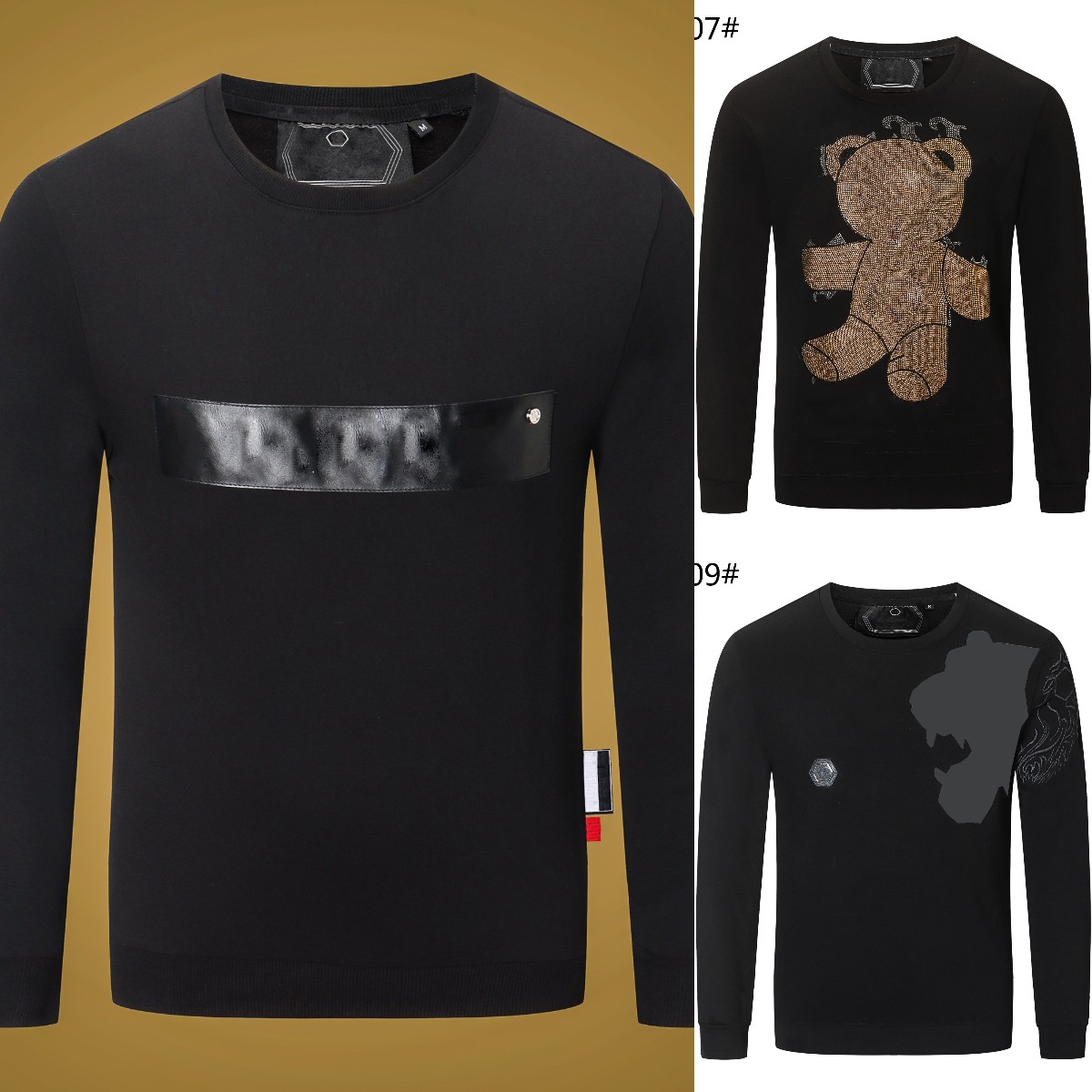 Men's sweater original German brand European and American men's pullover street diamond bear round neck Asian size /3XL, Asian size/ 1
Men's sweater original German brand European and American men's pullover street diamond bear round neck Asian size /3XL, Asian size/ 1