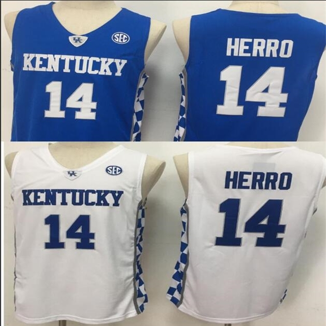 Kentucky Wildcats blue white 14 Tyler Herro Men College Basketball Jerseys Shirt University Jersey Stitched Blue Vintage, Black
Kentucky Wildcats blue white 14 Tyler Herro Men College Basketball Jerseys Shirt University Jersey Stitched Blue Vintage, Black